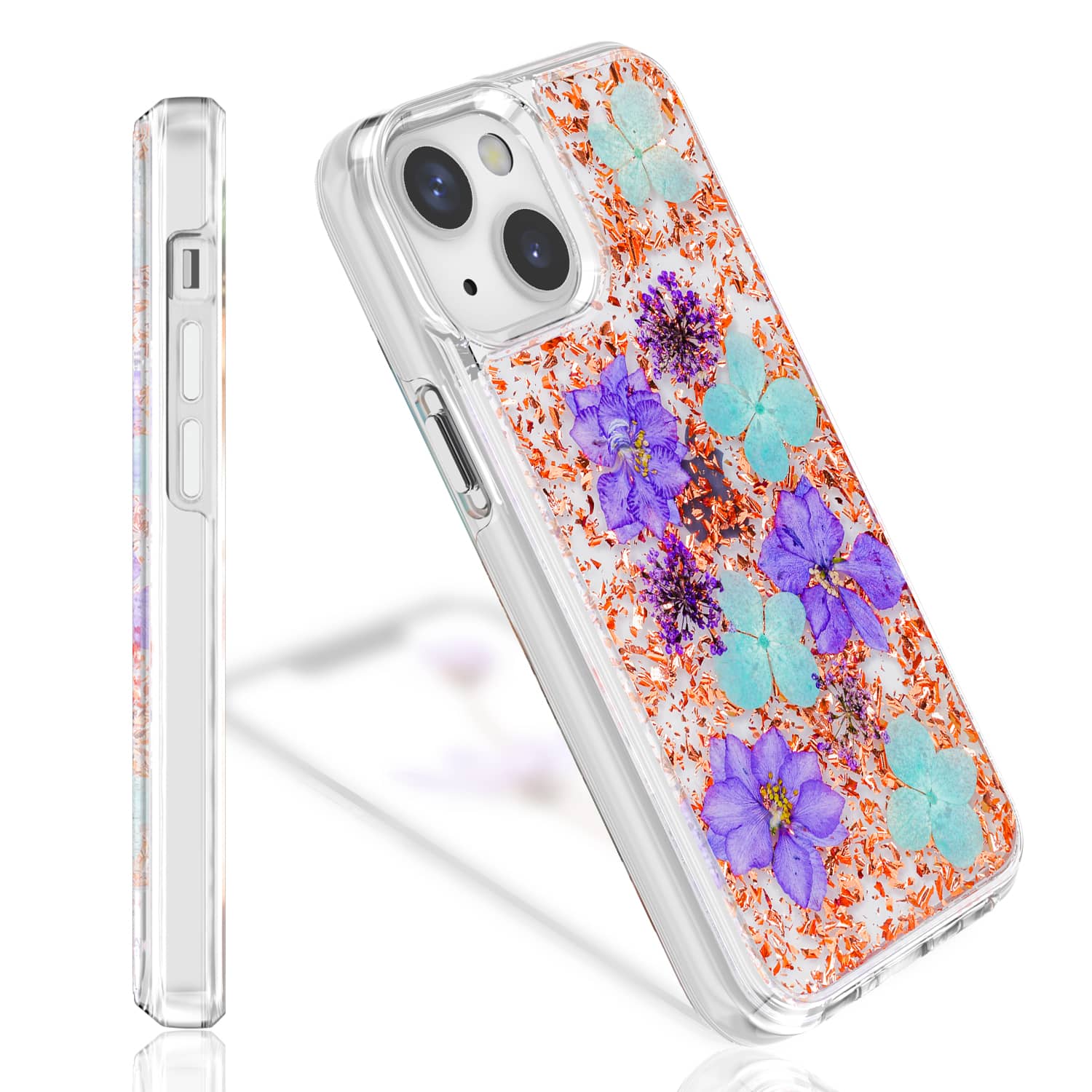 <strong>iPhone 13 mini 金薄荷手機殼</strong>