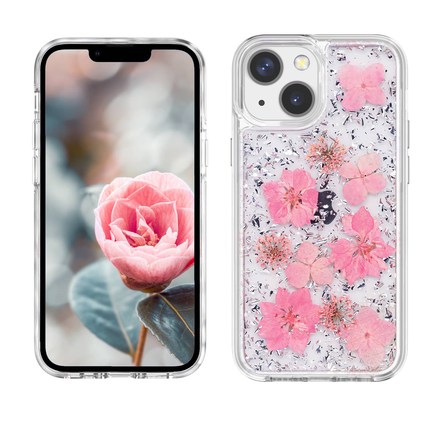 <strong>iPhone 13 mini 銀粉手機殼</strong>