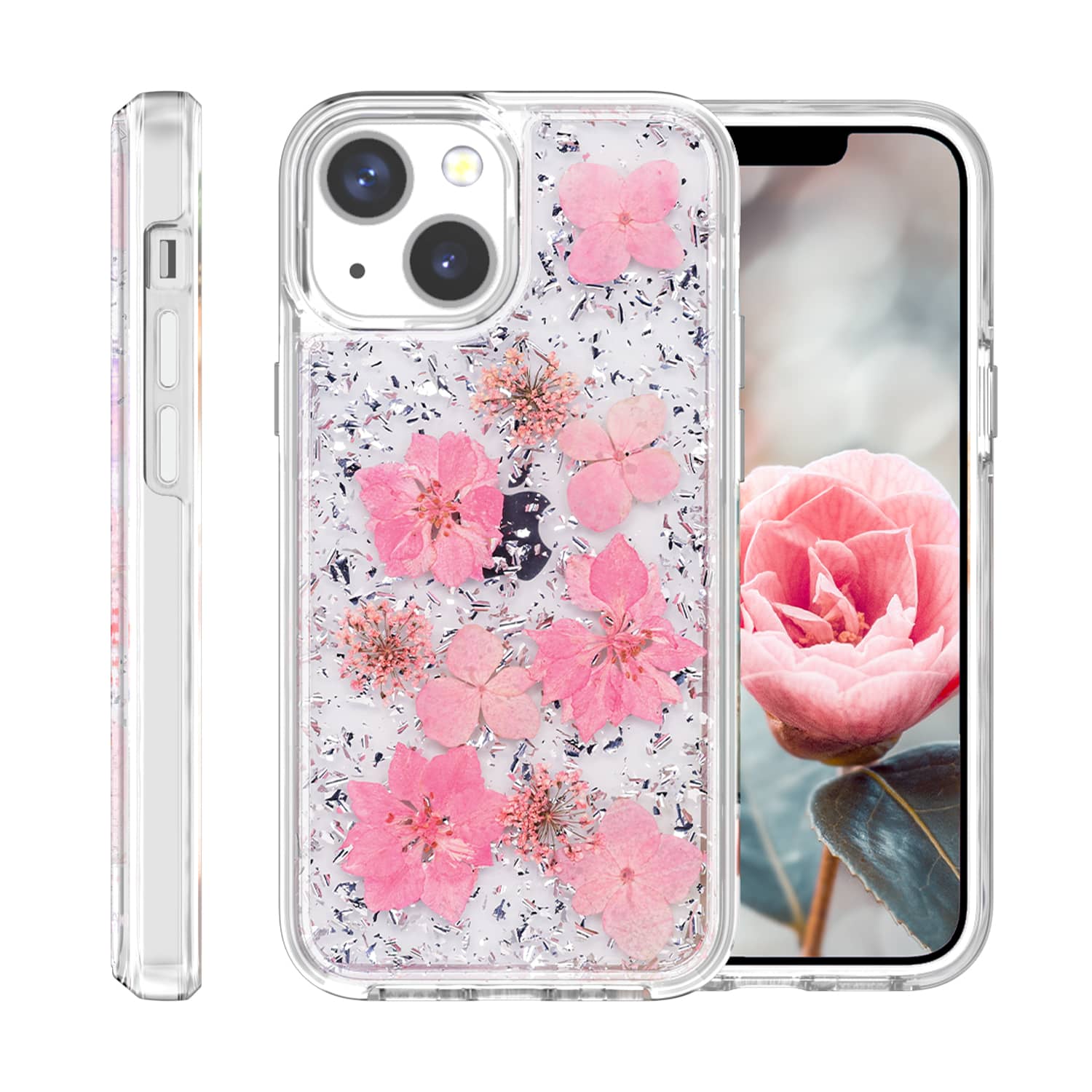 <strong>iPhone 13 mini 銀粉手機殼</strong>