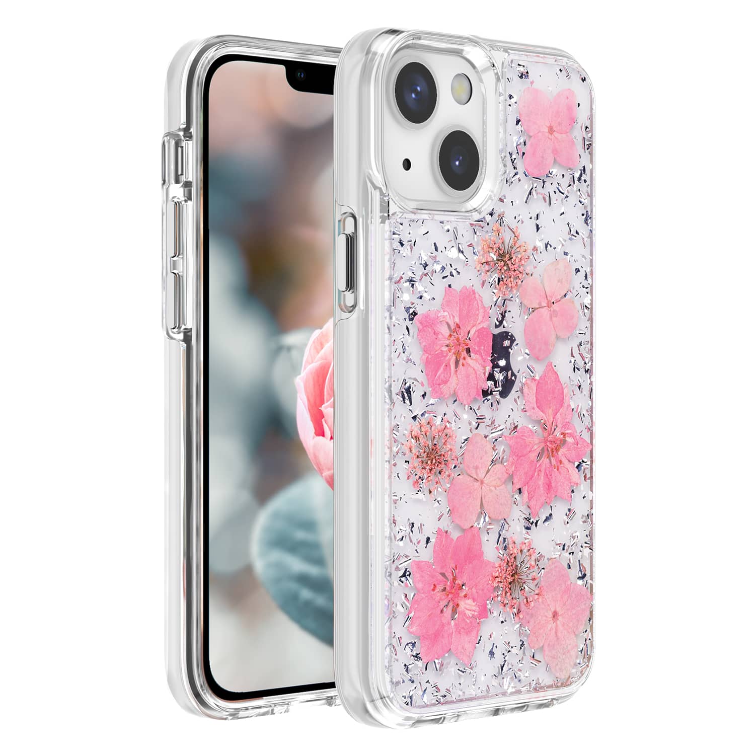 <strong>iPhone 13 mini 銀粉手機殼</strong>