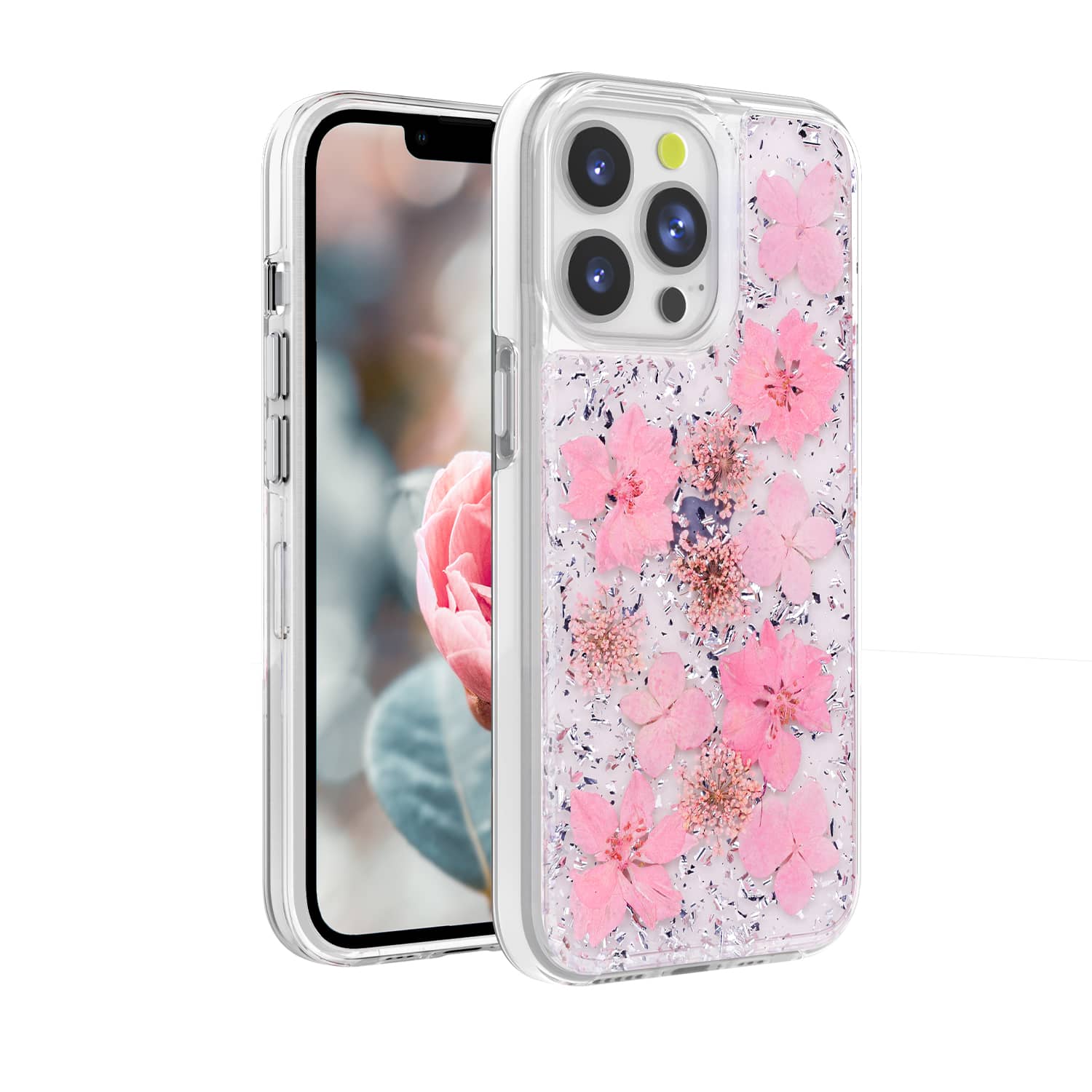 <strong>iPhone13 Pro 銀粉手機殼</strong>