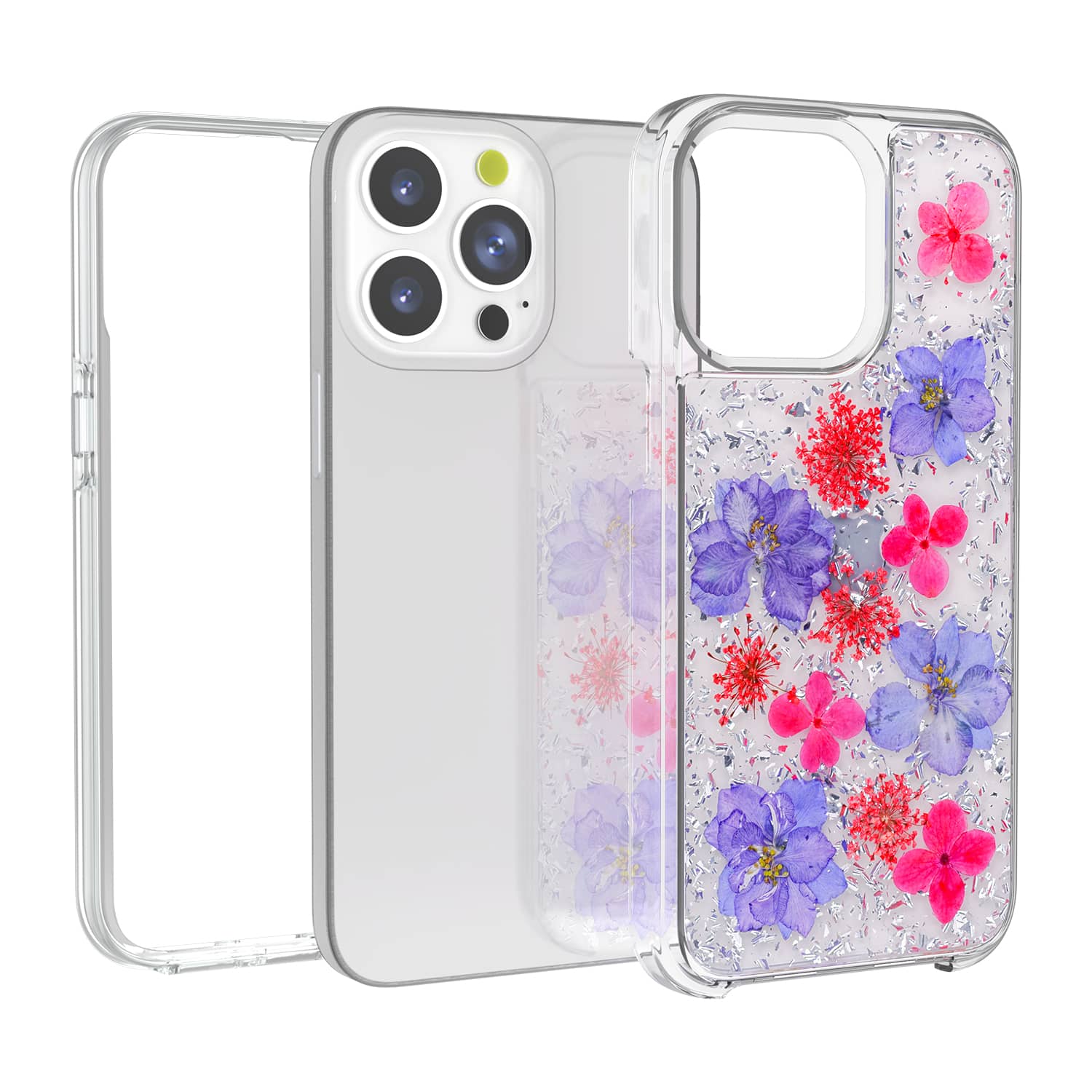 <b>iPhone13 Pro 銀紫手機(jī)殼</b>